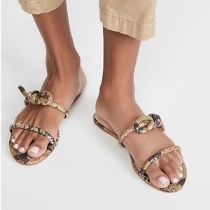 ULLA JOHNSON ODETTE KNOTTED SLIDES IN PYTHON